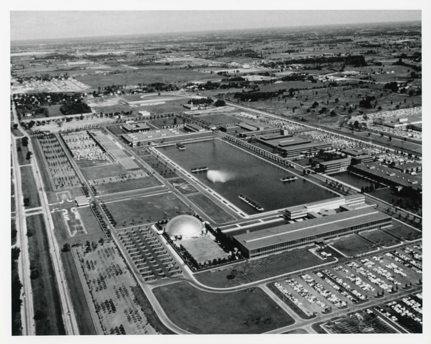 1. General aerial view, General Motors Technical Center Historic District
2. Macomb County, Michigan
7. #1