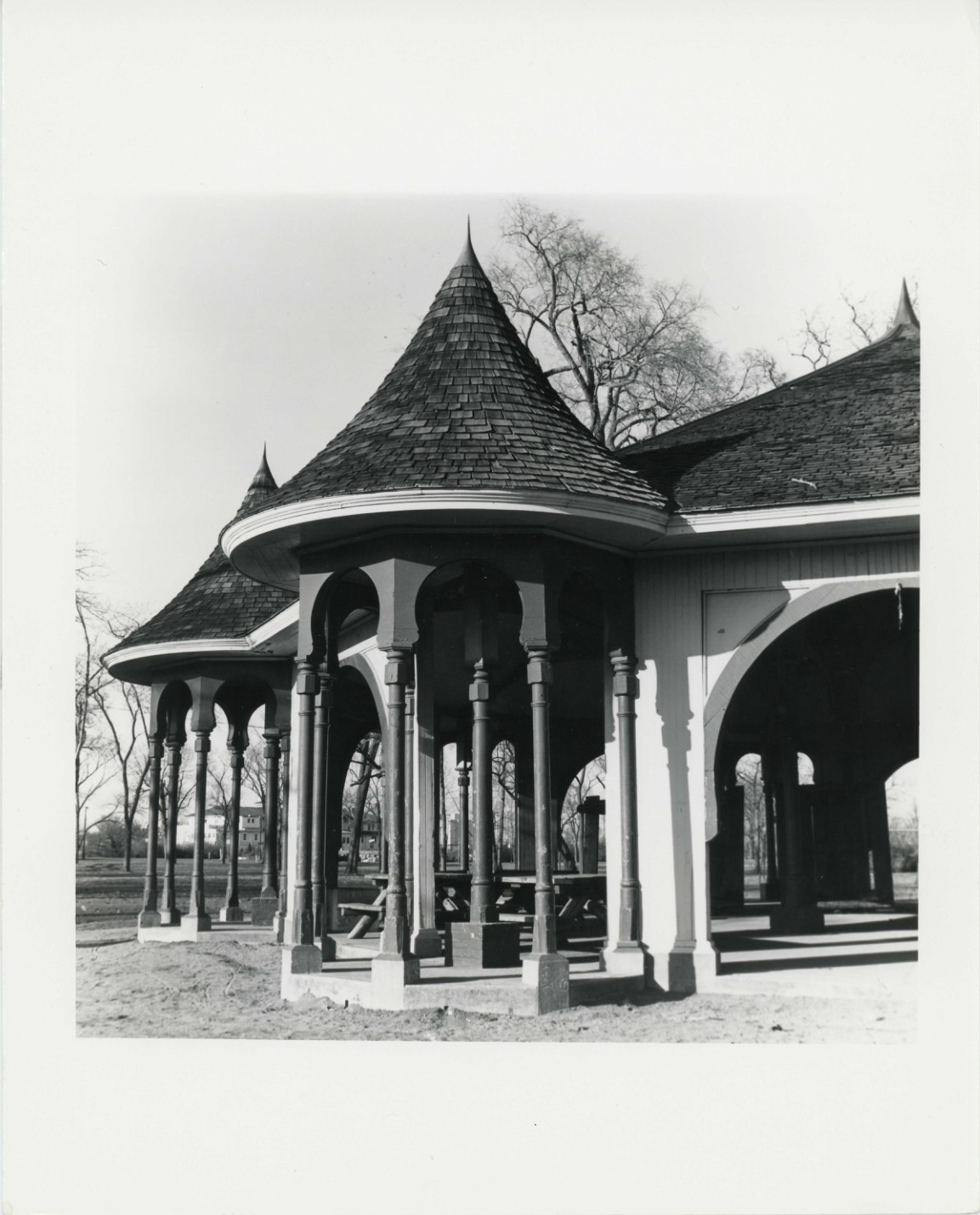 Historic photo of Belle Isle Playground Rain Shelter