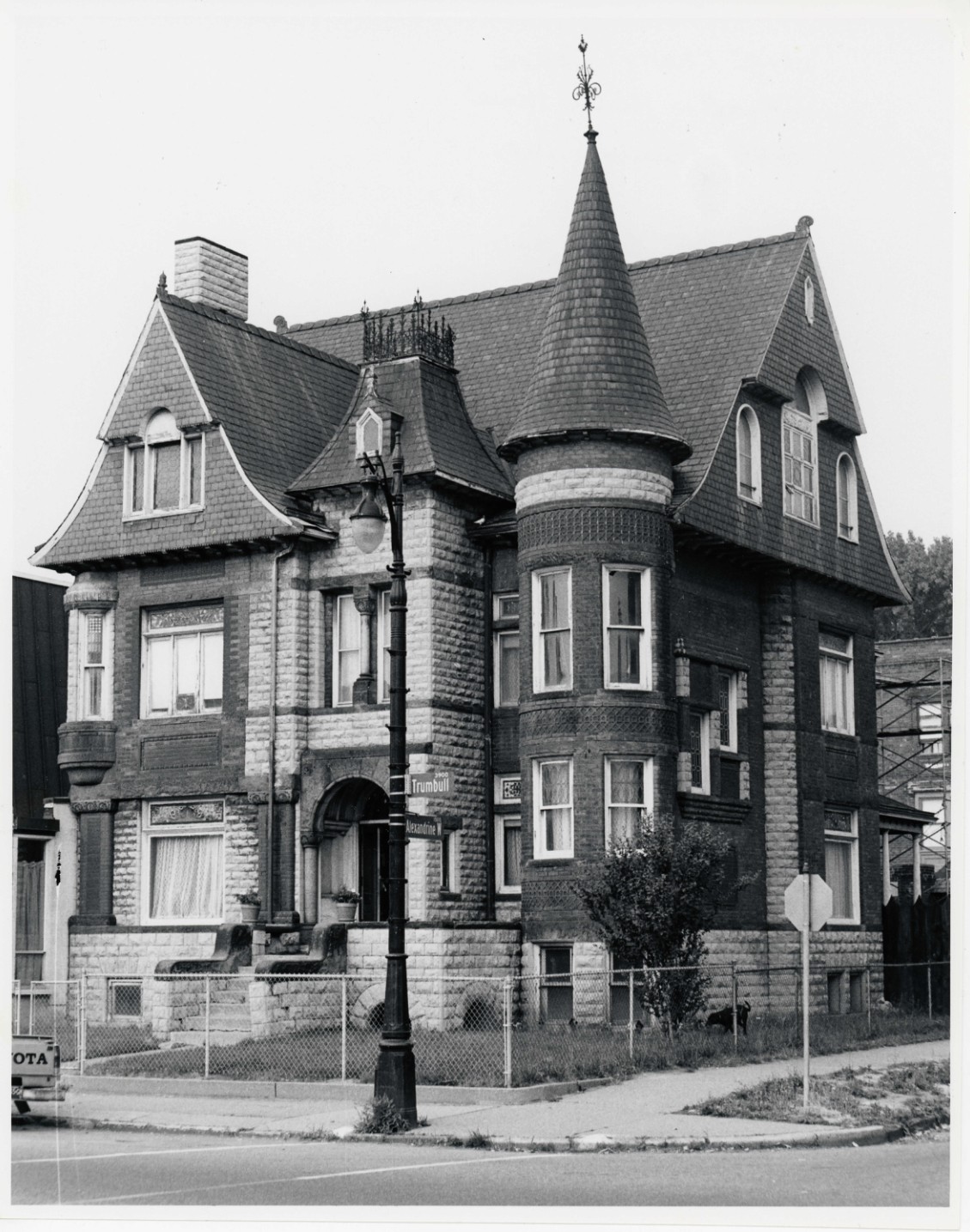Historic photo of John W. Hunter House