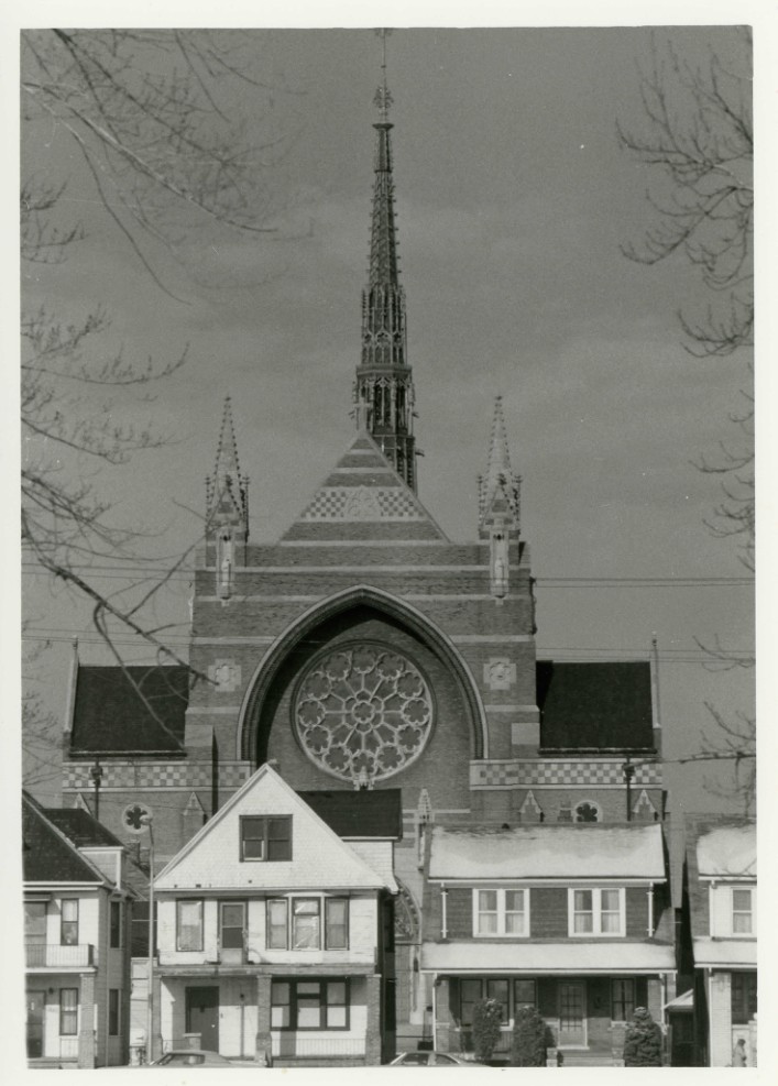 St. Florian Church
St. Florian Historic District
Hamtramck, Wayne Co., MI
Resource Analysts, Inc., Dec. 1983
Neg.: Michigan History Division
208 N. Capitol Ave., Lansing
View from south-southeast
Photo 1 of 15