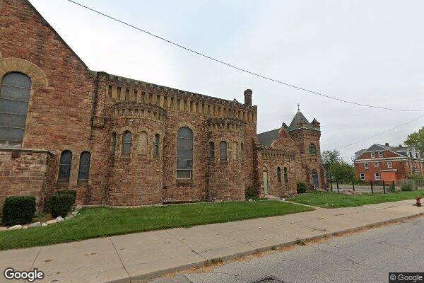 Street view of Holy Rosary Roman Catholic Church