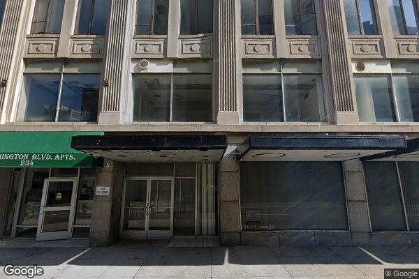 Street view of Washington Boulevard Building