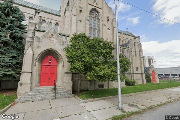 Street view of Cathedral Church of Saint Paul