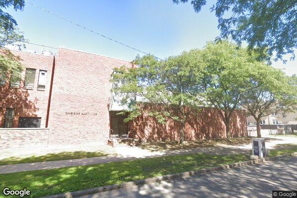 Street view of Saint Matthew's and Saint Joseph's Church