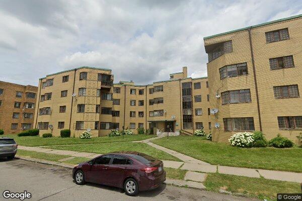 Street view of Palmer Park Apartments