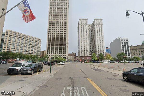 Street view of First National Building