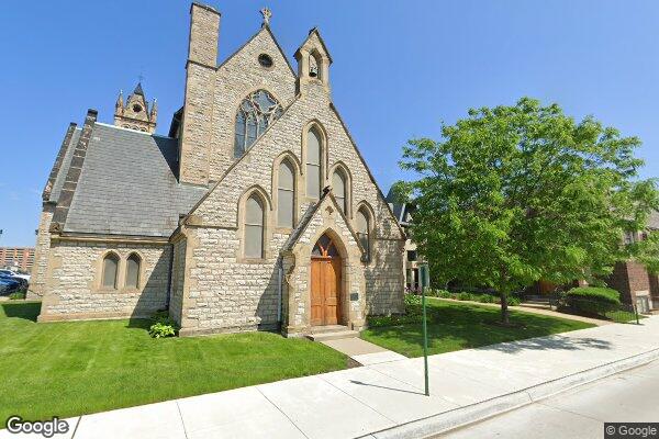 Street view of Christ Church, Detroit