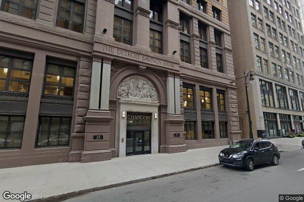 Street view of David Stott Building