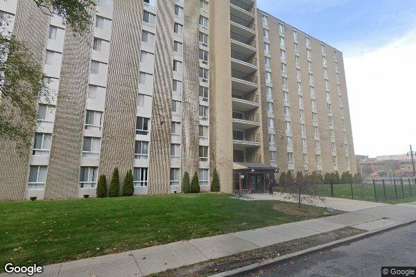 Street view of New Center Commons